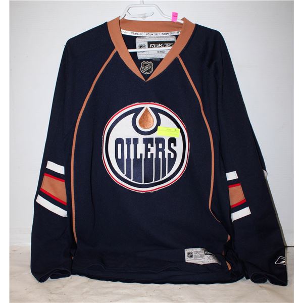 OFFICIAL NHL OILERS JERSEY XXL