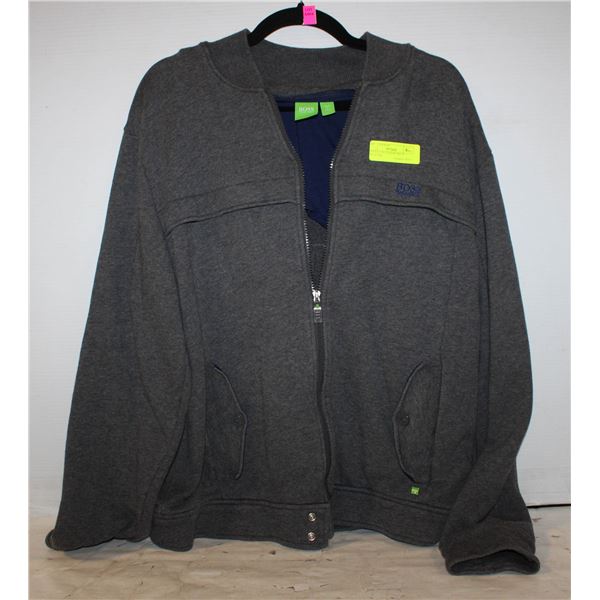 MEN'S XL HUGO BOSS ZIP UP SWEATER
