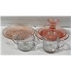 Image 1 : MIX OF VINTAGE FLOWER GLASSWARE