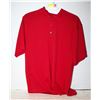 Image 1 : MENS RED BEN HOGAN RED GOLF SHIRT LARGE