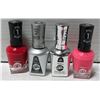 4PK SALLY HANSEN MIRACLE GEL NAIL POLISH