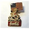 Image 1 : 21)  FROM 1994, USA COCA COLA WORLD CUP LAPEL PIN.