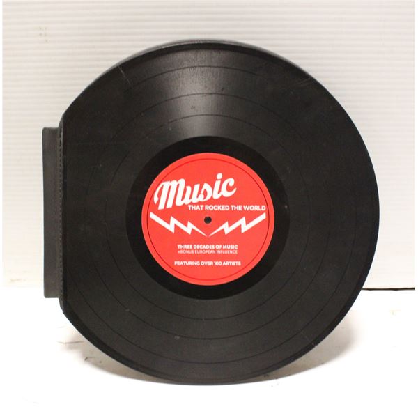 MUSIC THAT ROCKED THE WORLD RECORD/BOOK