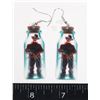 Image 1 : NEW NIGHTMARE ON ELM STREET THEME DROP EARRINGS