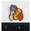 Image 1 : NEW LADY AND THE TRAMP THEME LAPEL PIN