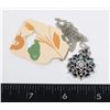 Image 1 : NEW LOTUS FLOWER PENDANT AND CHAIN