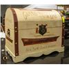 DECORATIVE WODDEN TRAVEL TRUNK