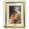 FRAMED 27" X 35.5" "IN HER MOTHERS ARMS" 415/1275