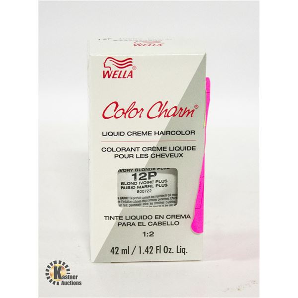 BRAND NEW 42ML COLOR CHARM LIQUID CREME HAIRCOLOR