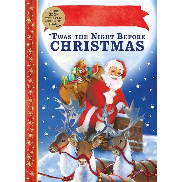 NEW 'TWAS THE NIGHT BEFORE CHRISTMAS BOOK