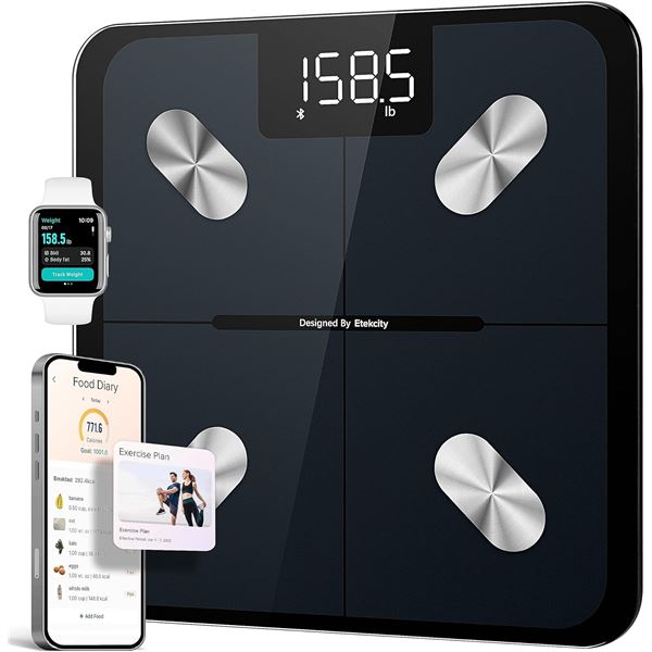 NEW WITH BOX ETEKCITY SMART FITNESS SCALE