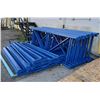 Image 2 : LARGE LOT OF PALLET RACKING UPRIGHTS AND BEAMS