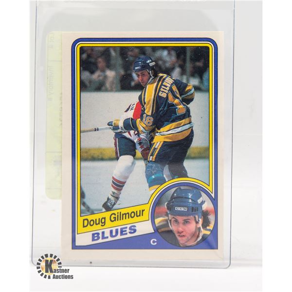 DOUG GILMOUR O-PEE-CHEE ROOKIE CARD