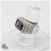 Image 2 : MEN'S .925 RING SIZE 9