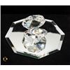 AUTHENTIC SWAROVSKI CRYSTAL CLAM WITH