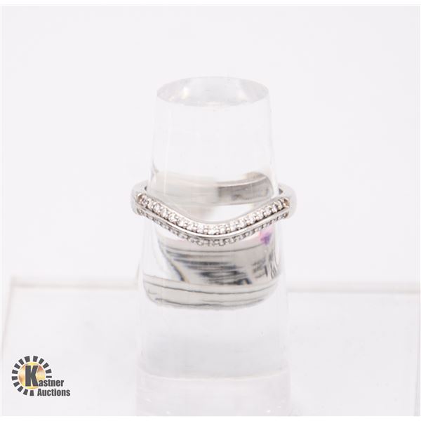 ESTATE LADIES RING SIZE 6.5 0.26CT TW