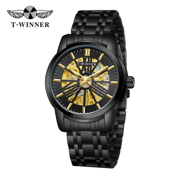 NEW AUTOMATIC SKELETAL T-WINNER WATCH