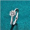 Image 1 : 2 CT GRA CERTIFIED BRILLIANT CUT MOISSANITE