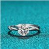 Image 3 : 2 CT GRA CERTIFIED BRILLIANT CUT MOISSANITE
