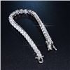 Image 3 : 11 CT GRA CERTIFIED MOISSANITE 925STERLING BRACELE
