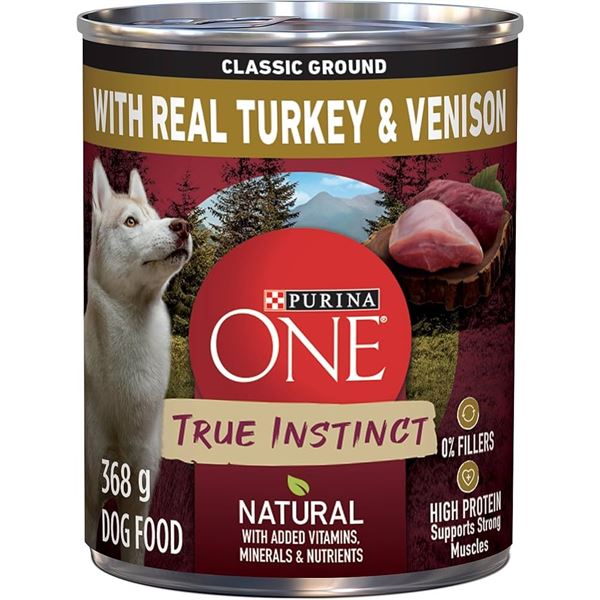 NEW 6 PACK PURINA PRO WITH REAL TURKEY AND VENISON