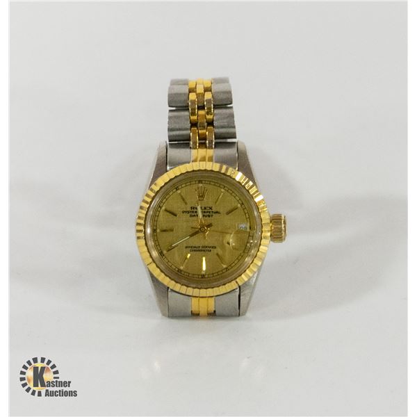 USED REPLICA ROLEX WRIST WATCH