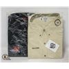 Image 1 : NEW MEN'S SHIRTS 1BLACK 1NATURAL SIZE 4XL
