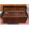 Image 1 : DEACONS BENCH WITH STORAGE UNDER SEAT