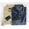 Image 1 : NEW MEN'S SHIRTS 1TAN 1NAVY SIZE M