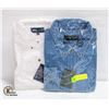 Image 1 : NEW MEN'S SHIRTS 1DENIM 1WHITE SIZE 2XL