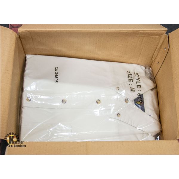 NEW MEN'S SHIRTS CASE OF 9 NATURAL SIZE M