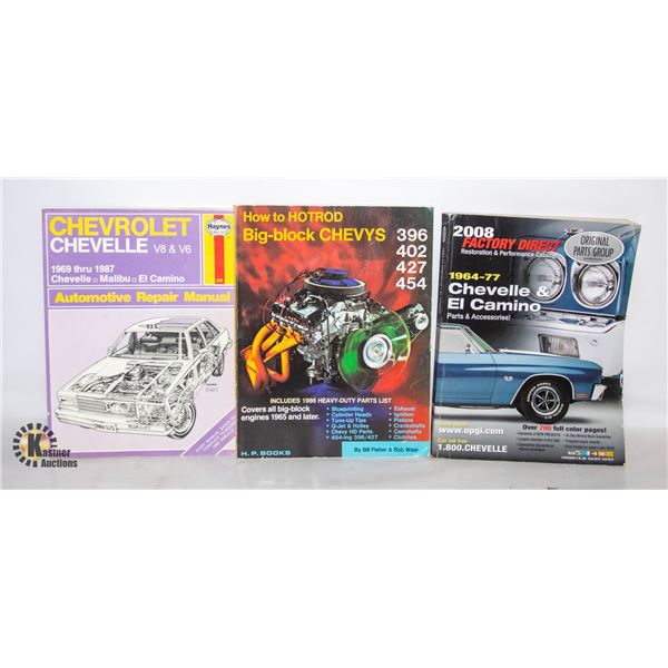 3 1965-87 CHEVY MANUALS