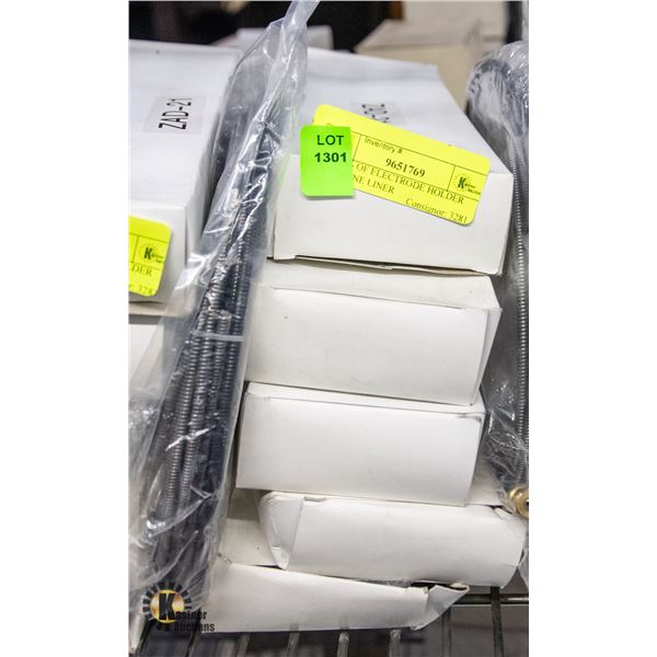 5 BOXS OF ELECTRODE HOLDER WITH ONE LINER