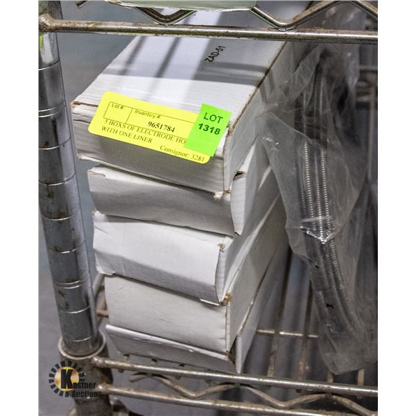 5 BOXS OF ELECTRODE HOLDER WITH ONE LINER