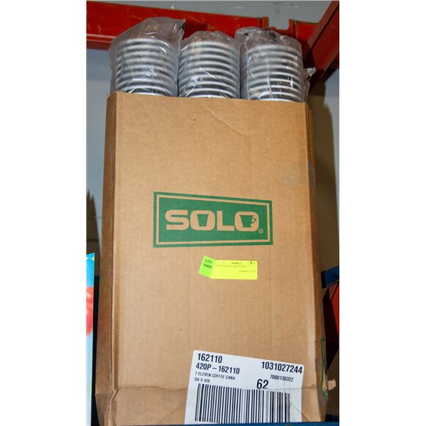 FULL CASE OF SOLO CUPS