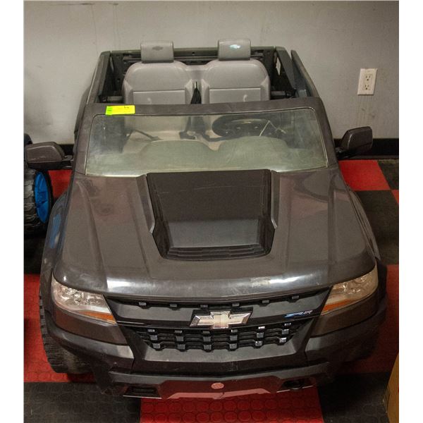 POWERWHEEL CHEVROLET CANYON 2-SEATER KIDS RIDE-ON