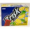 Image 1 : CASE OF 12 LEMON BRISK ICED TEA - 355ML PER CAN