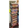 Image 1 : METAL DECORATIVE SELF-STANDING DVD STAND