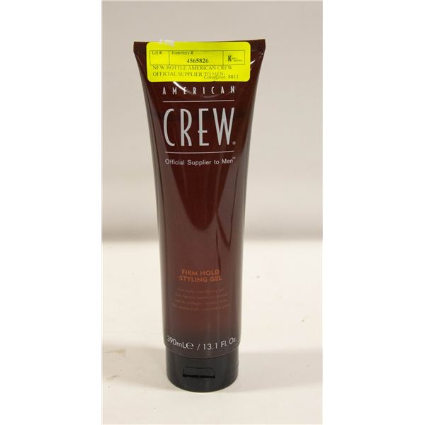 NEW BOTTLE AMERICAN CREW OFFICIAL SUPPLIER TO MEN-