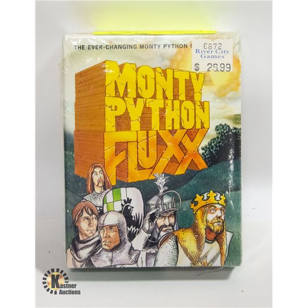 SEALED 2008 MONTY PYTHON FLUXX CARD GAME