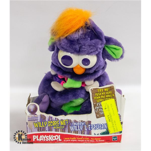 NEW IN BOX PLAYSKOOL HASBRO WILLY SCARE