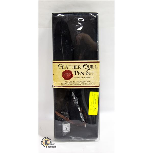 NEW IN BOX FEATHER QUILL