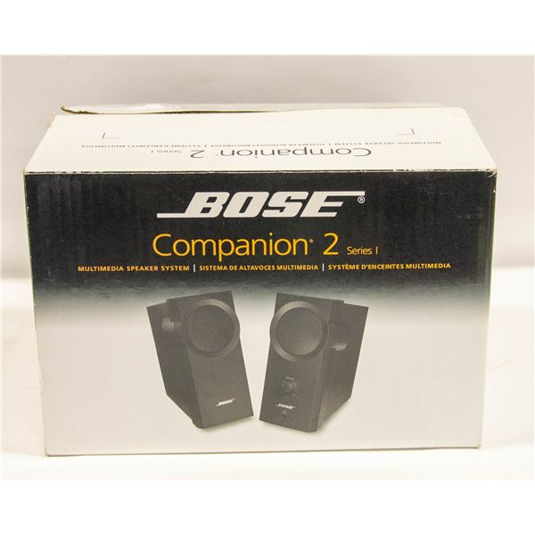 BOSE COMPANION 2 SERIES 1 COMPUTER SPEAKERS