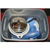 Image 1 : CAMPING DISHWARE INCL PLATES, GLASSES, BOWLS,