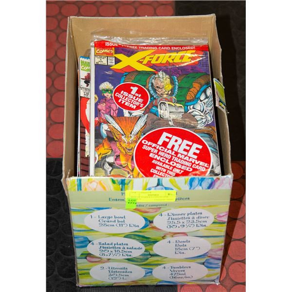 BOX OF VARIOUS COLLECTOR COMICS