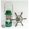 Image 1 : LANTERN AND SHIP'S WHEEL
