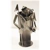 Image 1 : NOVELTY METAL WINE BOTTLE HOLDER