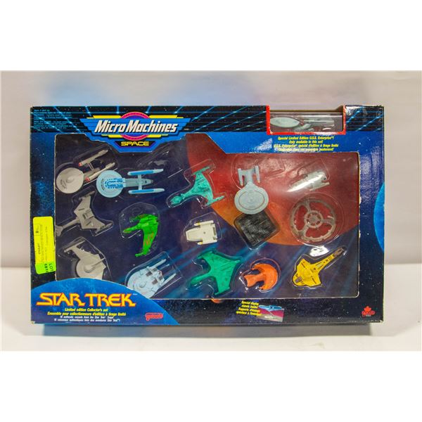 VTG MICRO MACHINES SPACE STAR TREK 15 PIECE SET