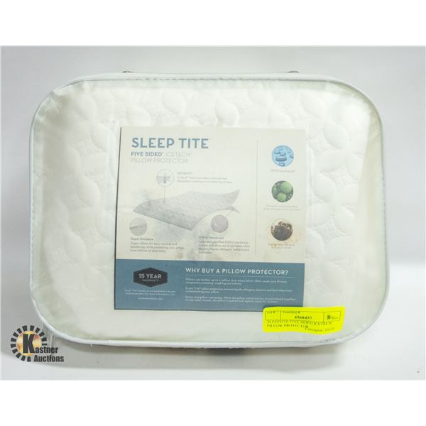 SLEEPTITE FIVE SIDED ICETECH PILLOW PROTECTOR