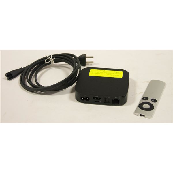 APPLE TV 3RD GENERATION SET WITH REMOTE CONTROL